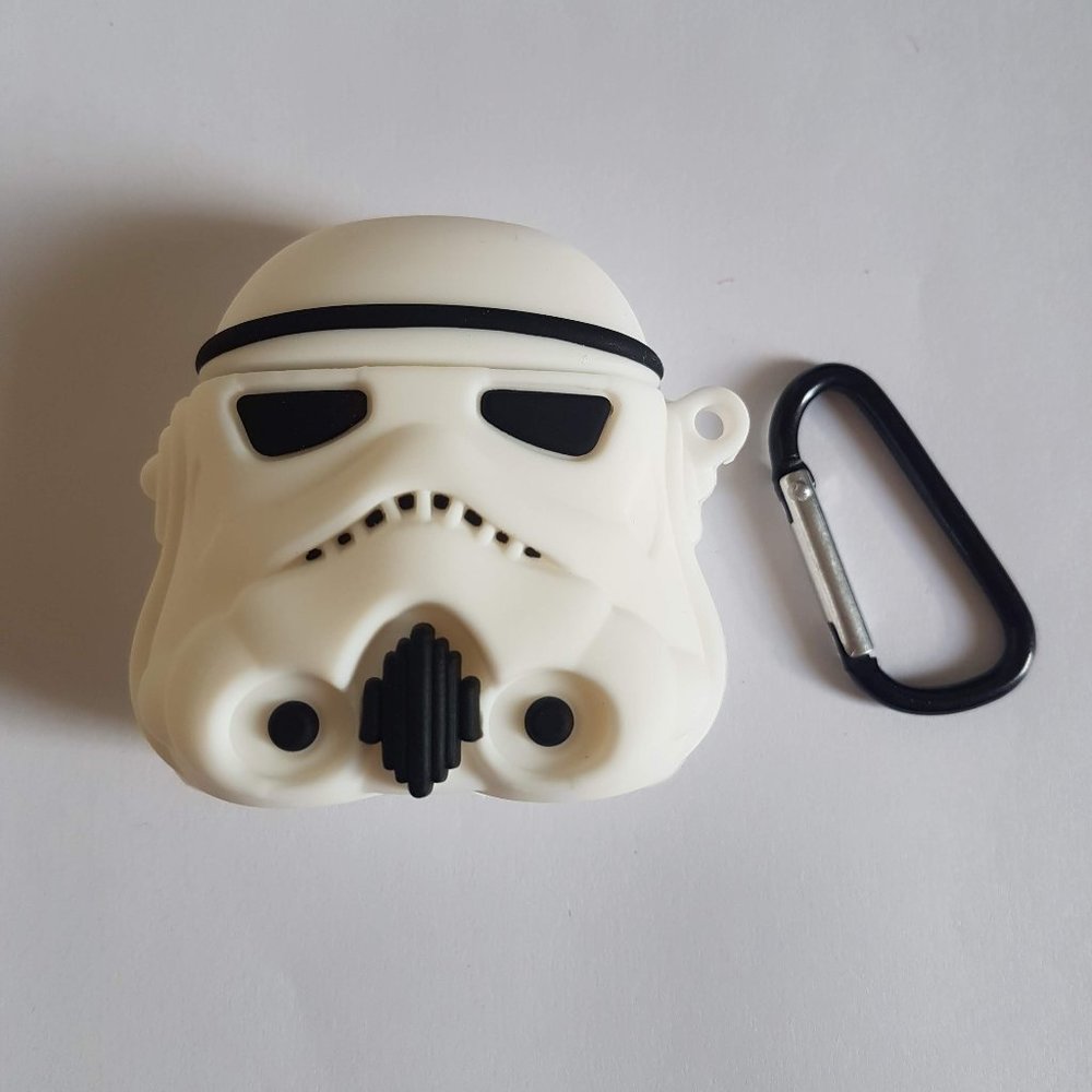 Starwars Stormtrooper airpod case silicone apple